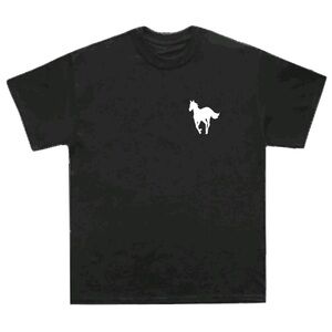 Deftones Solid White Pony Tee
